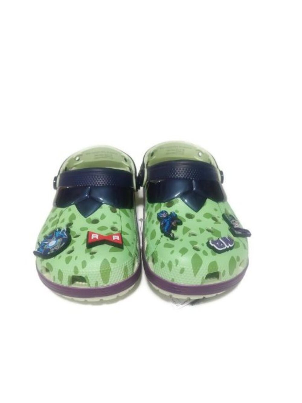 CROCS Dragon Ball Z Cell Classic Clog Mens 6 Womens 8 Sandals Croslite Green NWT - Picture 5 of 12